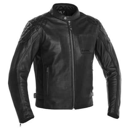 Kožená bunda Moto Jacket Richa Yorktown, čierna