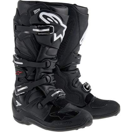 Off-Road Moto Boots Alpinestars Tech 7, Black/White