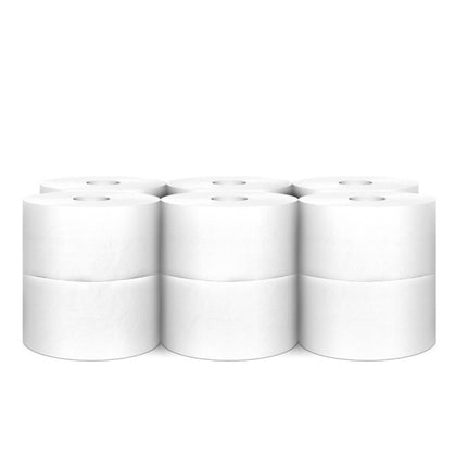Toilet Paper Esenia Mini Jumbo Deink, 2 Ply, 100m x 12pcs