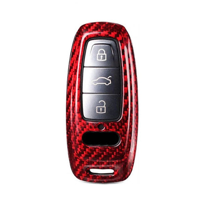 Vetter Audi A8, A6, A7 Carbon Key Case, Glossy Red