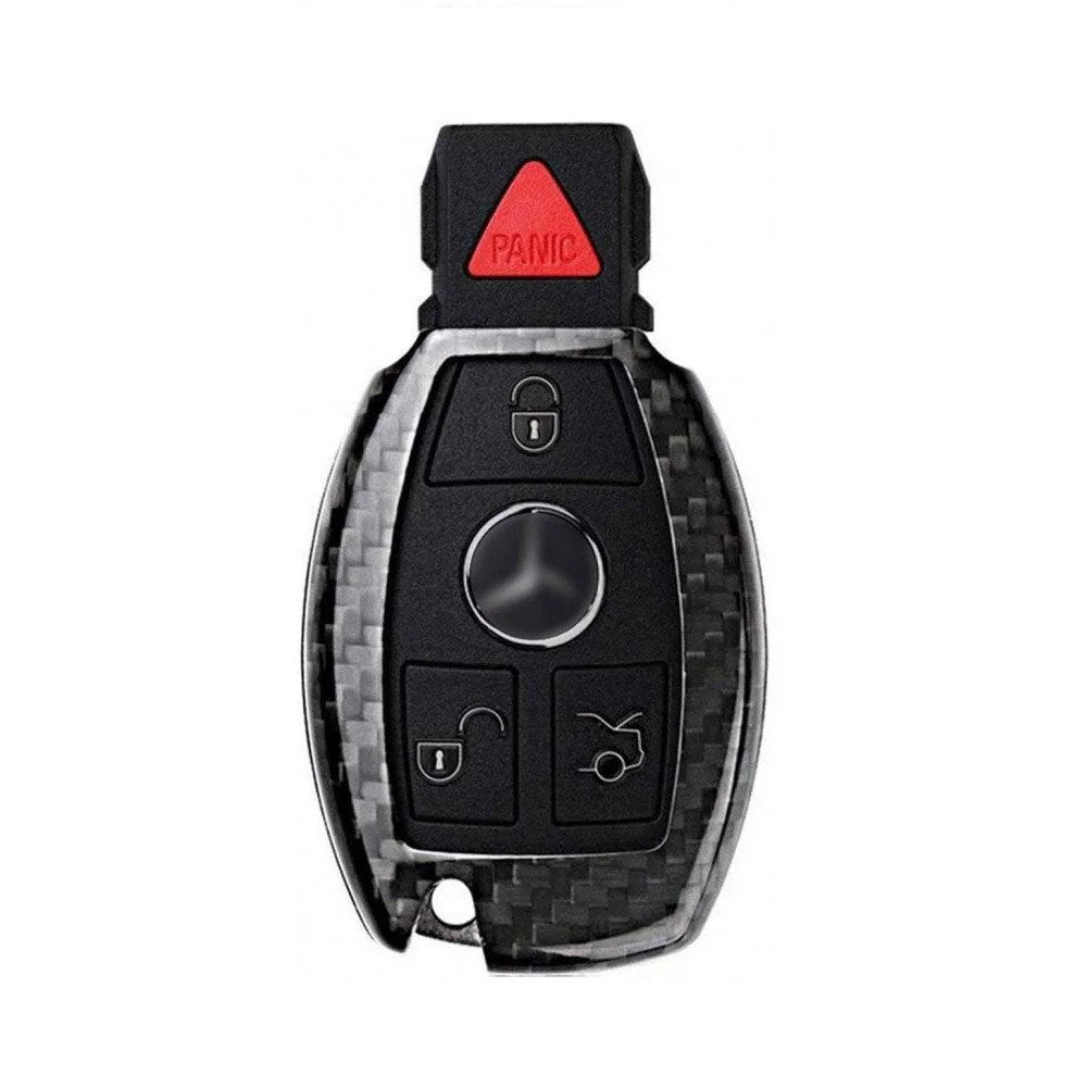 W210 Key Vetter Mercedes-Benz W203, W210, W211 Carbon Key Case, Glossy Black ...