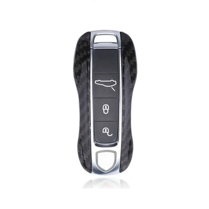 Vetter Porsche Carbon Key Case 4 Buttons, Glossy Black