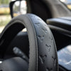 Steering Wheel Cover Umbrella Matrix, Black - Grey, 37 - 39mm