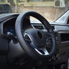 Steering Wheel Cover Umbrella Perforated Leather, Black, 37 - 39cm