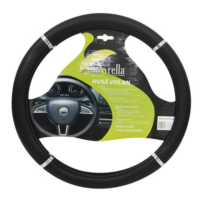 Steering Wheel Cover Umbrella Pro, Black, 37 - 39cm