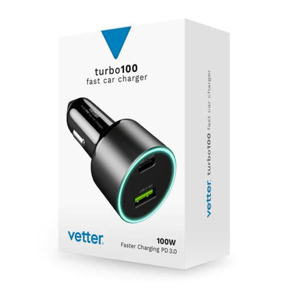 Fast Car Charger Vetter Turbo 100W