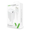 Carregador Vetter chargeUP USB C, Smart Travel, 20W, Branco