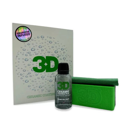 Kit de Proteção Cerâmica Revestimento 3D Grafeno, 30ml