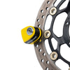 Alarm Disc Lock Oxford Micro XA5, Yellow/Black