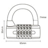 5-Digit Combination Padlock Oxford