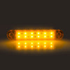 LED Car Interiør Lampe Mega Drive 15,8cm, 12/24V, Orange