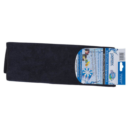 Microfiber Cloth Petex, Black, 40 x 40cm