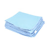 Chiffon en microfibre à usage général, Bleu, 240 g/m², 40 x 40 cm