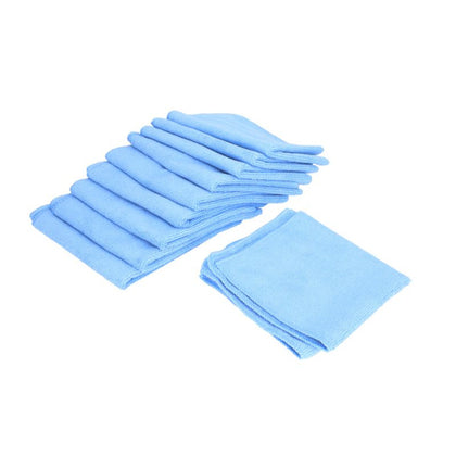 General Purpose Microfiber Cloth Kaja, Blue, 320gsm, 32 x 32cm, 10pcs