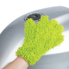 Microfibre Noodle Wash Glove Oxford, Green