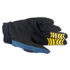 Cycling Gloves Alpinestars Freeride Gloves, Blue/Black/Yellow