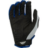 Moto Gloves Fly Racing Kinetic Motorcycle, Blue, 2X - Large