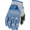 Moto Gloves Fly Racing kinētiskais motocikls, zils, Y - vidējs