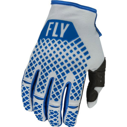 Moto Gloves Fly Racing Kinetic Motorcycle, Blue, 2X - Large