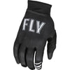 Moto Gloves Fly Racing Pro Lite, Hvid - Sort, X-Large
