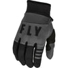 Guantes Moto Fly Racing Youth F-16, Negro - Gris, 3X - Pequeño