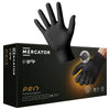 Nitrile Gloves Mercator GoGrip, Black, 50 pcs, XL