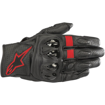 Moto Gloves Alpinestars Celer V2 Gloves, Black/Red