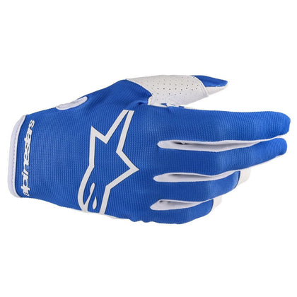 Moto Gloves Alpinestars Radar Gloves, Blue/White