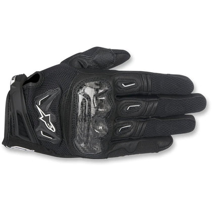 Moto Gloves Alpinestars SMX-2 Air Carbon V2 Gloves, Black