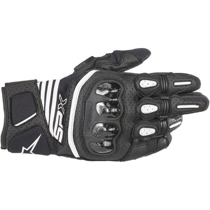 Moto Gloves Alpinestars SPX AC V2 Gloves, Black