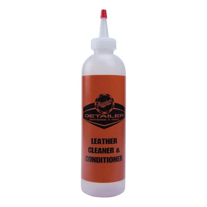 Meguiar's Leather Cleaner and Conditioner Bottle, 355ml
