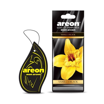 Deodorante per auto Areon Mon Areon, Nero Vaniglia