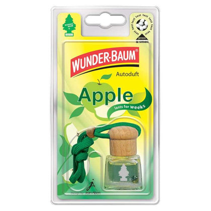 Auton ilmanraikastin nestepullo Wunder Baum, Apple