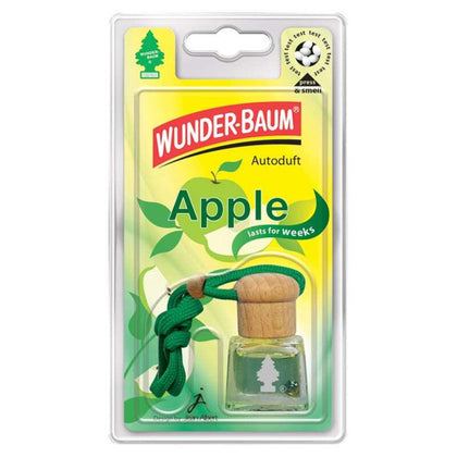 Bouteille liquide désodorisant pour voiture Wunder Baum, pomme