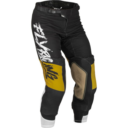 Off-Road Moto Pants Fly Racing Evolution DST L.E. Brazen, Black/Gold/White