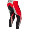 Calça Moto Off-Road Fly Racing Evolution DST, vermelha/cinza/preta