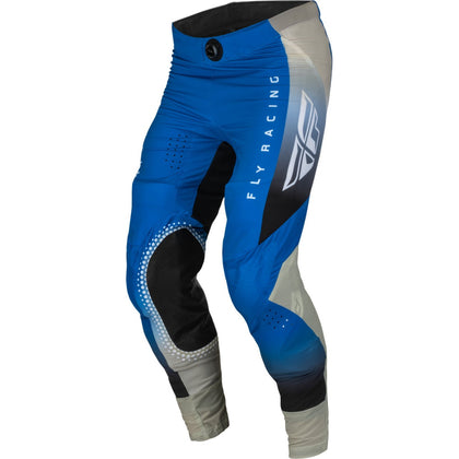 Off-Road Moto Pants Fly Racing Lite, blå/svart/grå