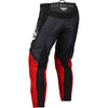 Pantalon tout-terrain Fly Racing F-16, noir/rouge