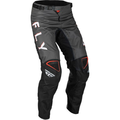 Pantalon tout-terrain Fly Racing Kinetic Kore, noir/gris/rouge