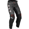 Pantalones todoterreno Fly Racing Kinetic Kore, negro/gris/rojo