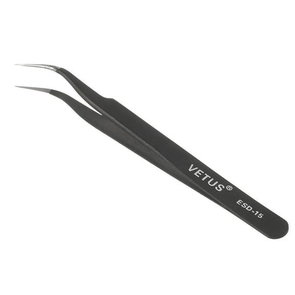 PPF Foil Fine Tip Curved Tweezer Pro Detailing