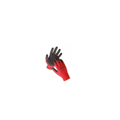 WD-40 Latex Film Gloves, Red-Black, L