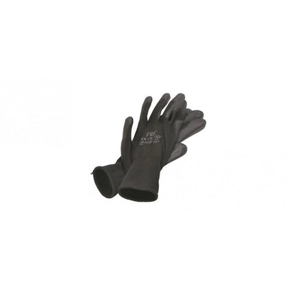 WD-40 Polyurethane Film Gloves, Black, L