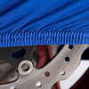 Sisäkäyttöön Premium-moottoripyörän suoja Oxford Protex Stretch, sininen
