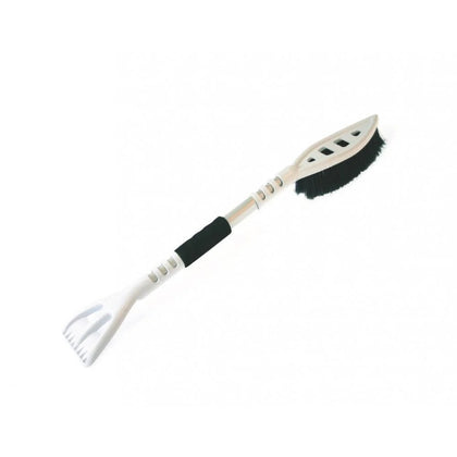 Jolie Professional Ice Scraper with Brush, Black-White