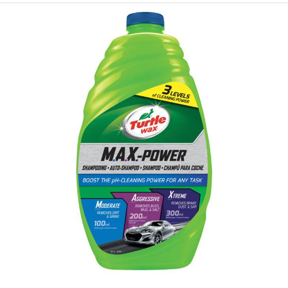Auto Shampoo Turtle Wax MAX Power, 1.42L - TW FG53601 - Pro Detailing