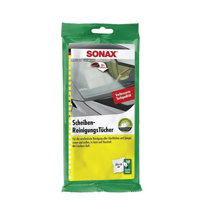 Glass Cleaning Wet Wipes Sonax, 10 pcs