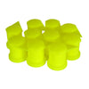 Truck Wheel Studs Cover with Indicator Set Mega Drive, Neon, 33mm, 54.5mm, 10 pcs