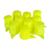 Truck Wheel Studs Cover with Indicator Set Mega Drive, Neon Yellow, 33mm, 54.5mm, 10 pcs