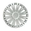 Conjunto de tampas de roda Lampa Active Silver, 13 polegadas, 4 peças